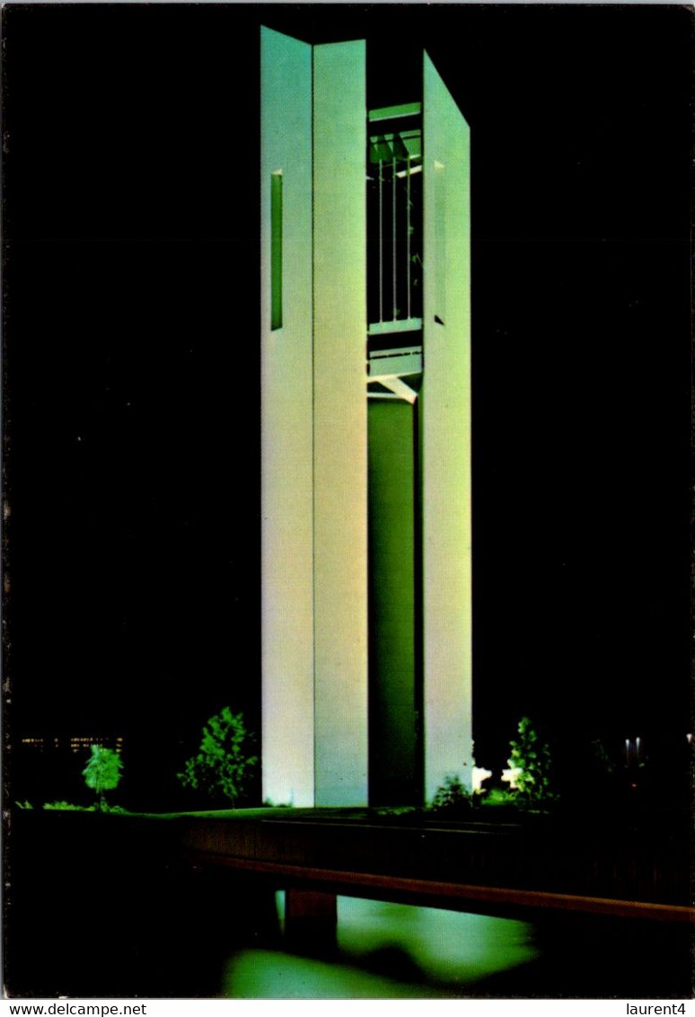 (3 M 43) Australia - ACT - Canberra Carillon (clock) At Night - Canberra (ACT)