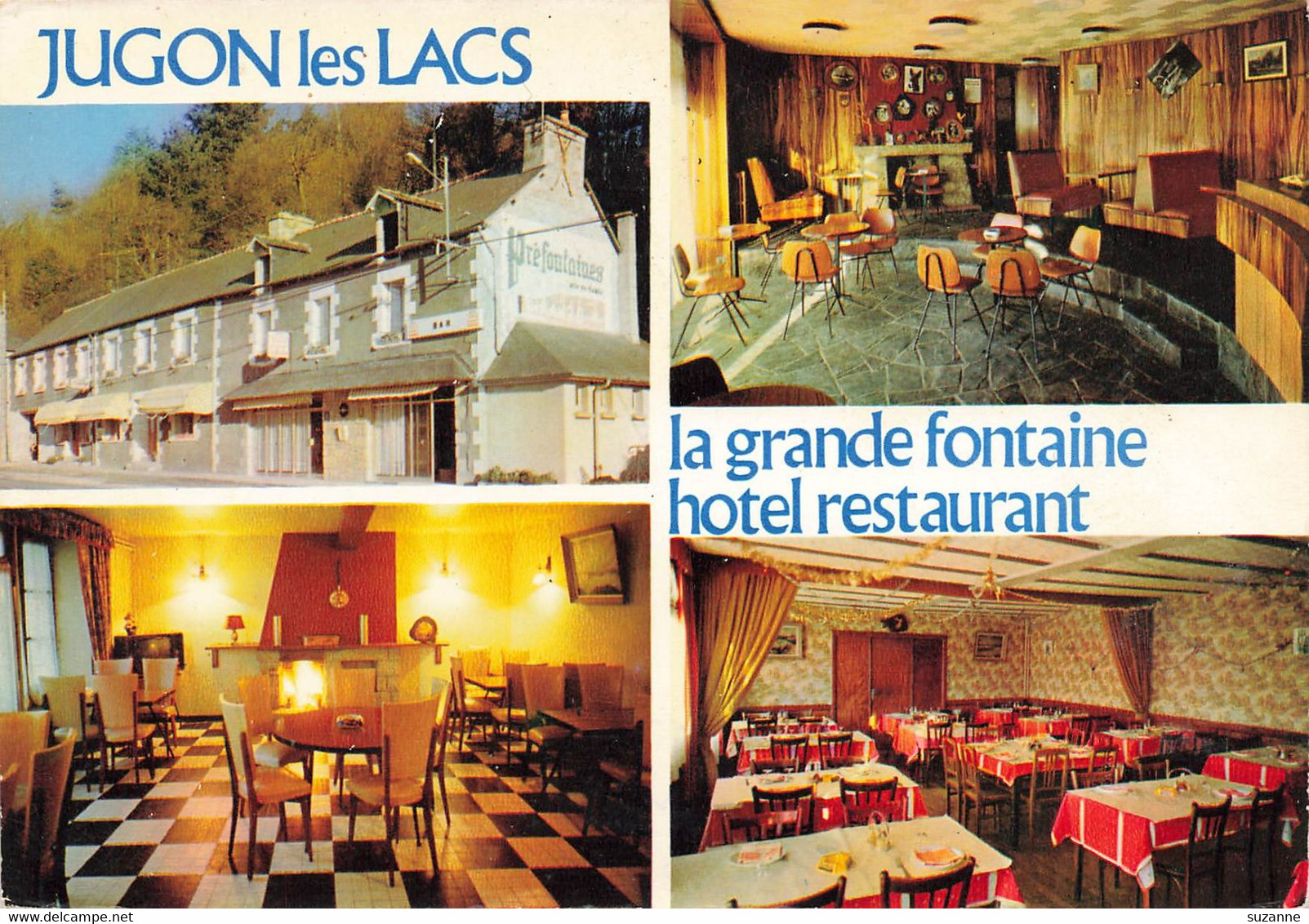 JUGON Les Lacs - Hôtel-Restaurant LA GRANDE FONTAINE - DIVEU Direction - Jugon-les-Lacs