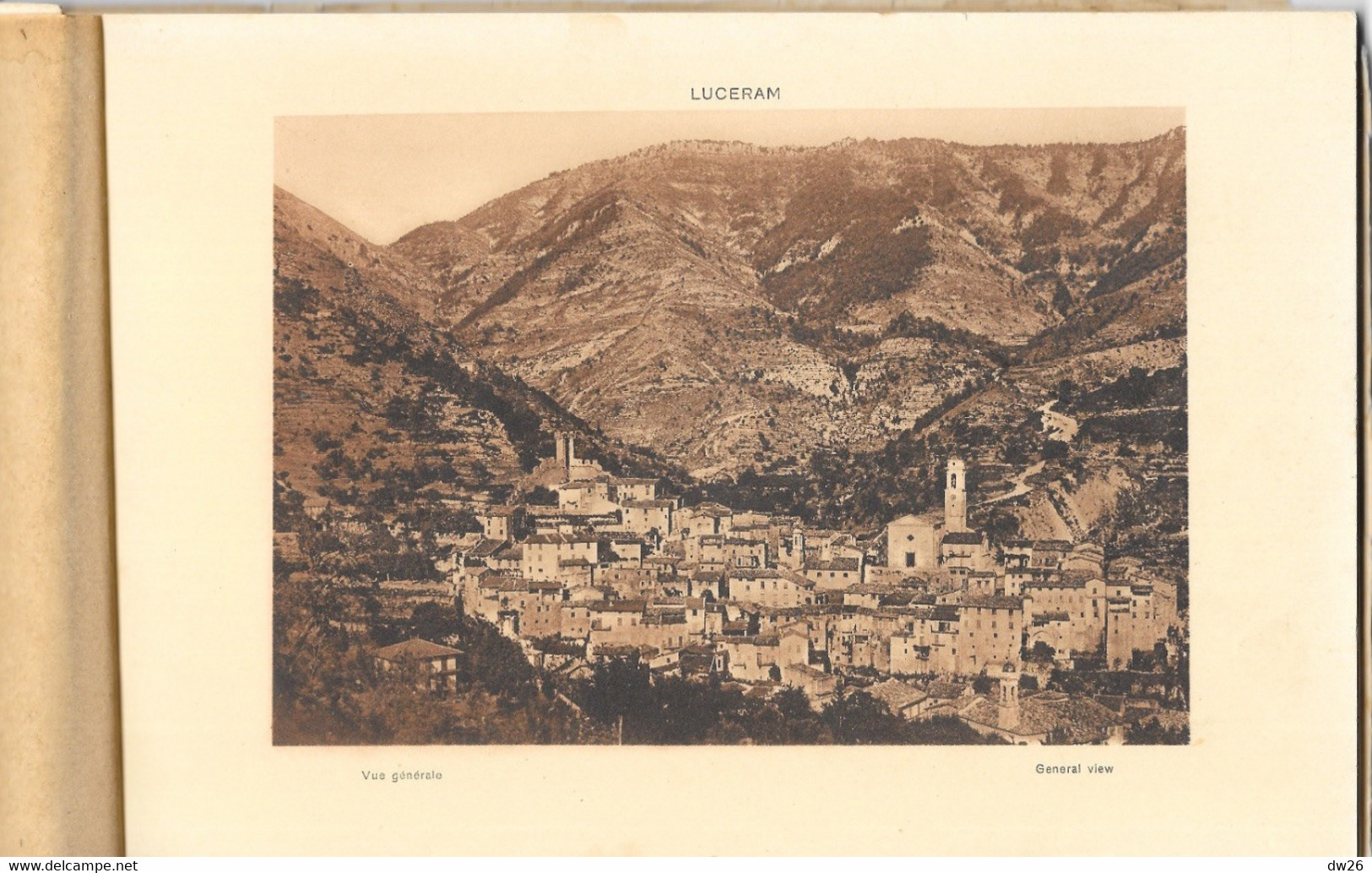 Lucéram (Alpes Maritimes) Album Artistique Du Village, De L'Eglise Et De Son Trésor - 18 Photos - Restaurant Paul Gal - Toerisme