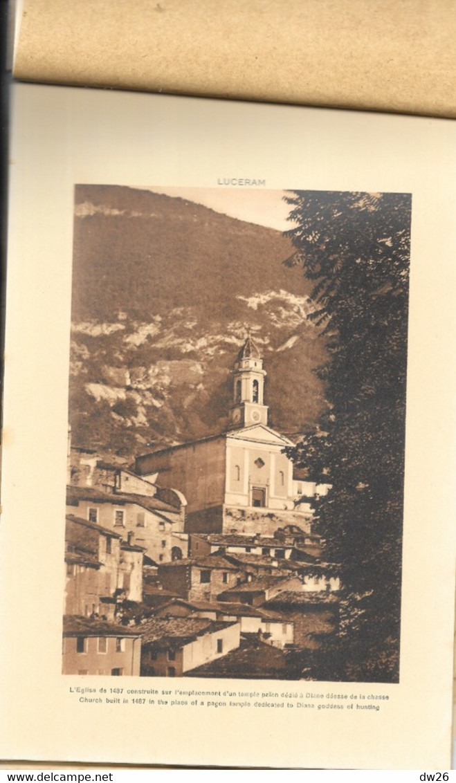 Lucéram (Alpes Maritimes) Album Artistique Du Village, De L'Eglise Et De Son Trésor - 18 Photos - Restaurant Paul Gal - Toerisme