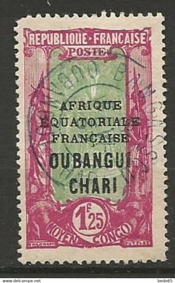 OUBANGUI N° 59 CACHET BANGASSOU - Gebraucht