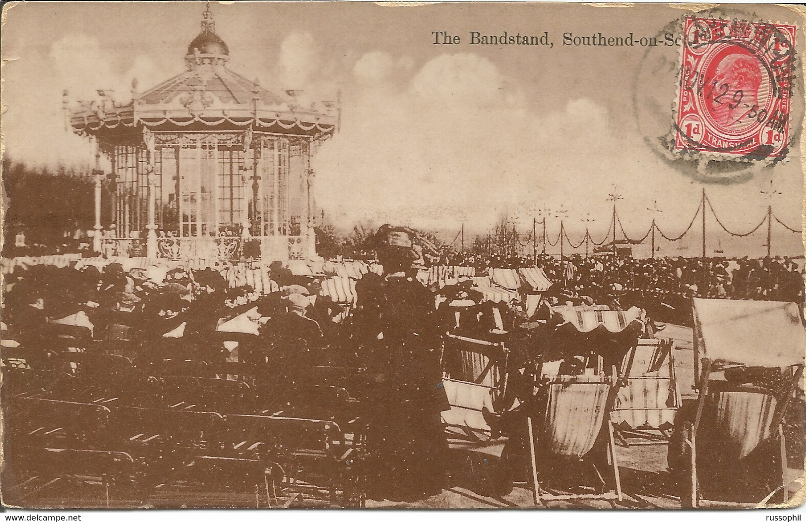 UK - ENGLAND - THE BANDSTAND, SOUTHEND ON SEA - 1912 - Southend, Westcliff & Leigh