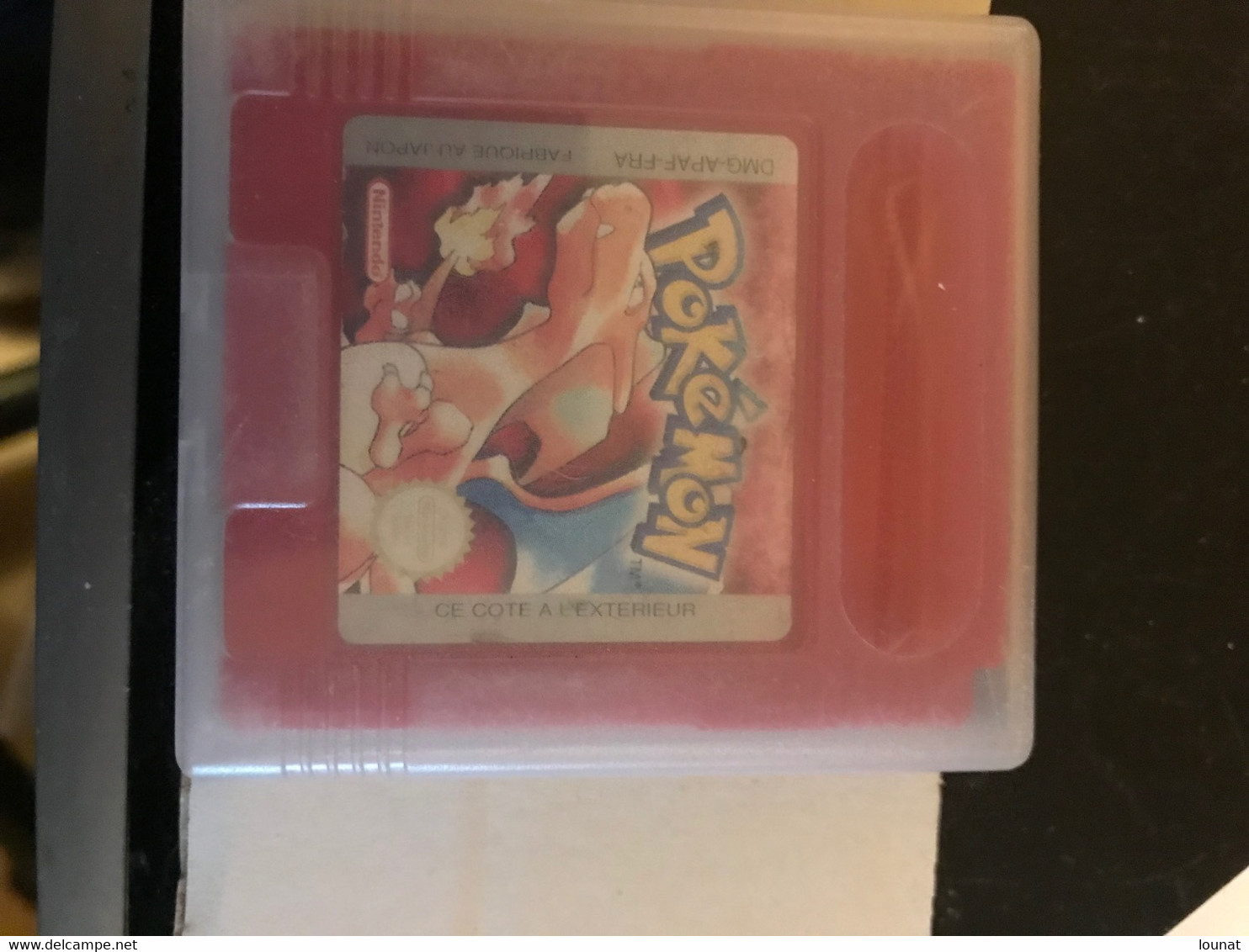 Jeu Game Boy Pokémon Rouge - Nintendo Game Boy