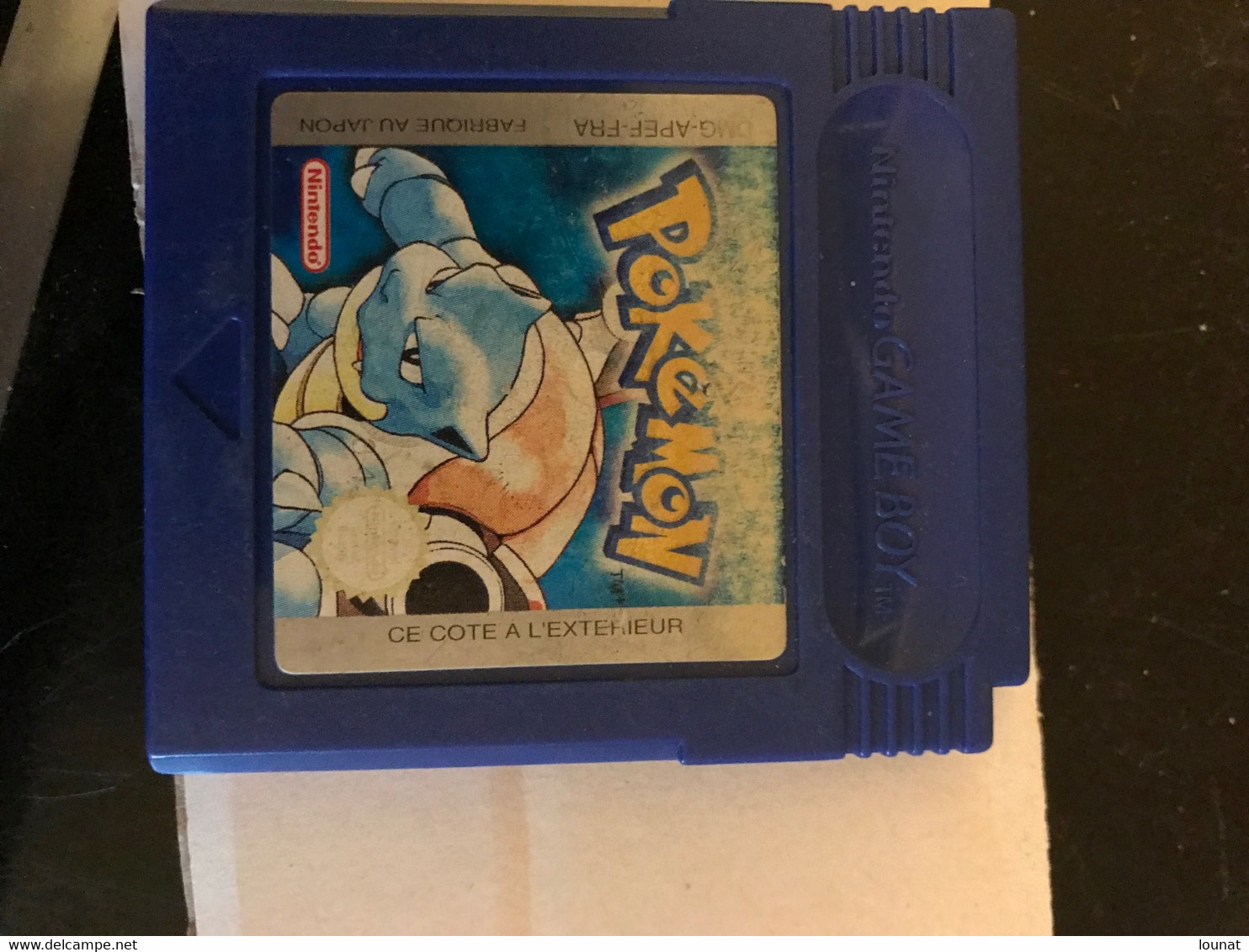 Jeu Game Boy Pokémon Bleu - Nintendo Game Boy