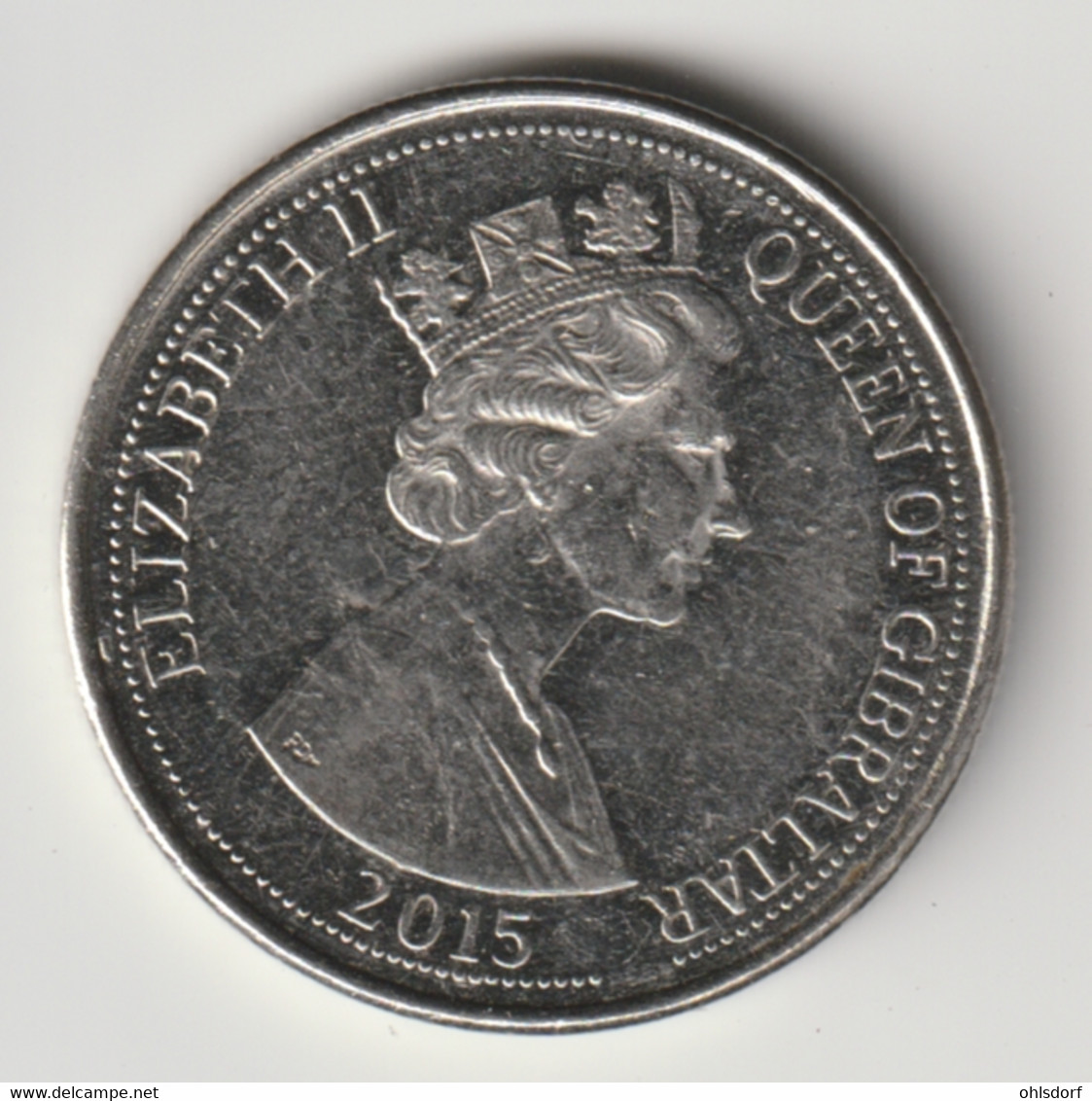 GIBRALTAR 2015: 10 Pence - Gibraltar