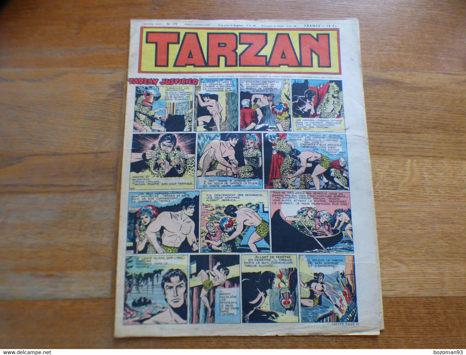 JOURNAL TARZAN N° 175   BUFFALO BILL + L'EPERVIER - Tarzan