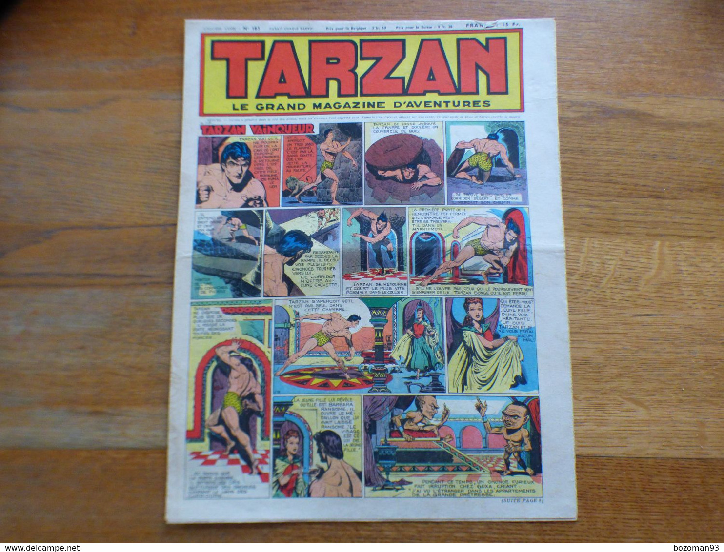JOURNAL TARZAN N° 183   BUFFALO BILL + L'EPERVIER - Tarzan