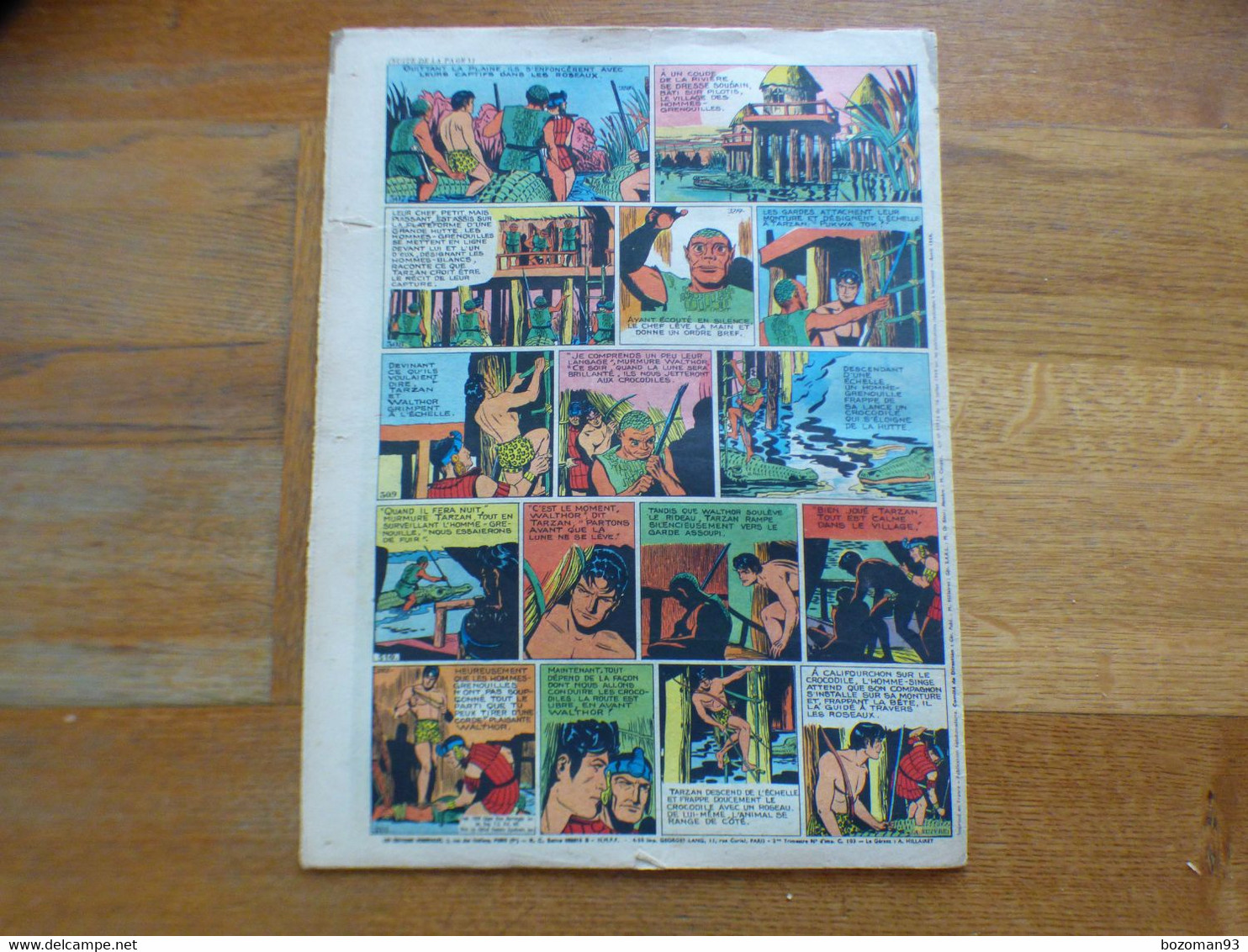 JOURNAL TARZAN N° 186   BUFFALO BILL + L'EPERVIER - Tarzan