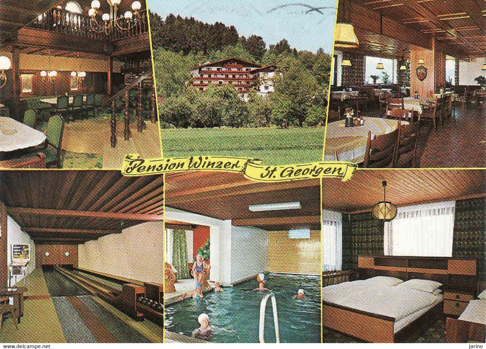 Austria, Ober Austria, St. Georgen, Hotel Pension Winzer, Bezirk Perg Used 1992 - Perg