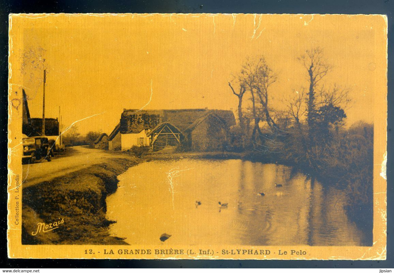 Cpa Du 44  La Grande Brière -- St Lyphard -- Le Pelo  AOUT22-66 - Saint-Lyphard