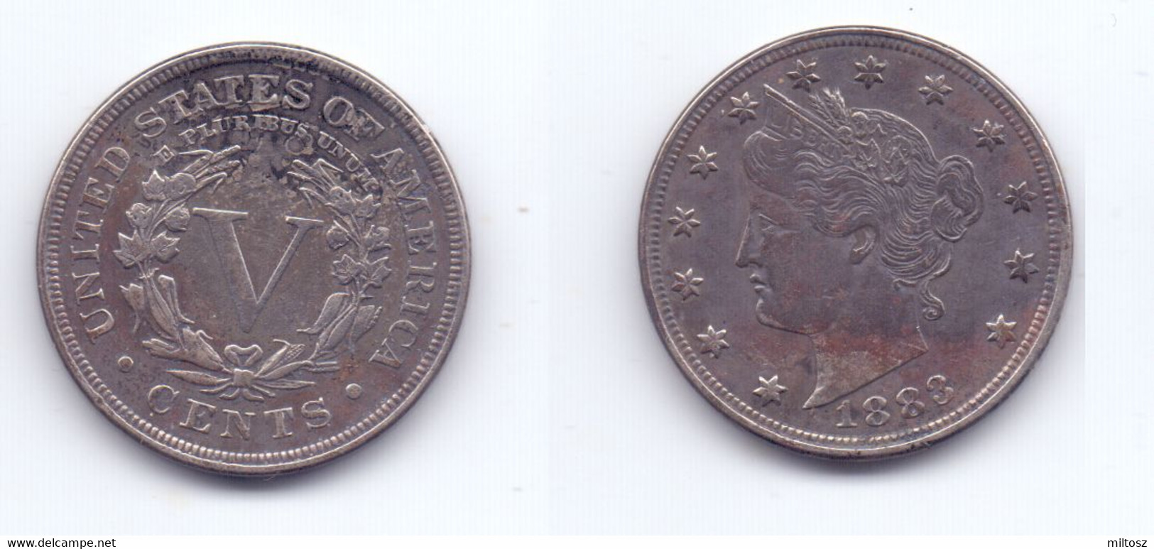 U.S.A. 5 Cents 1883 - 1883-1913: Liberty (Liberté)