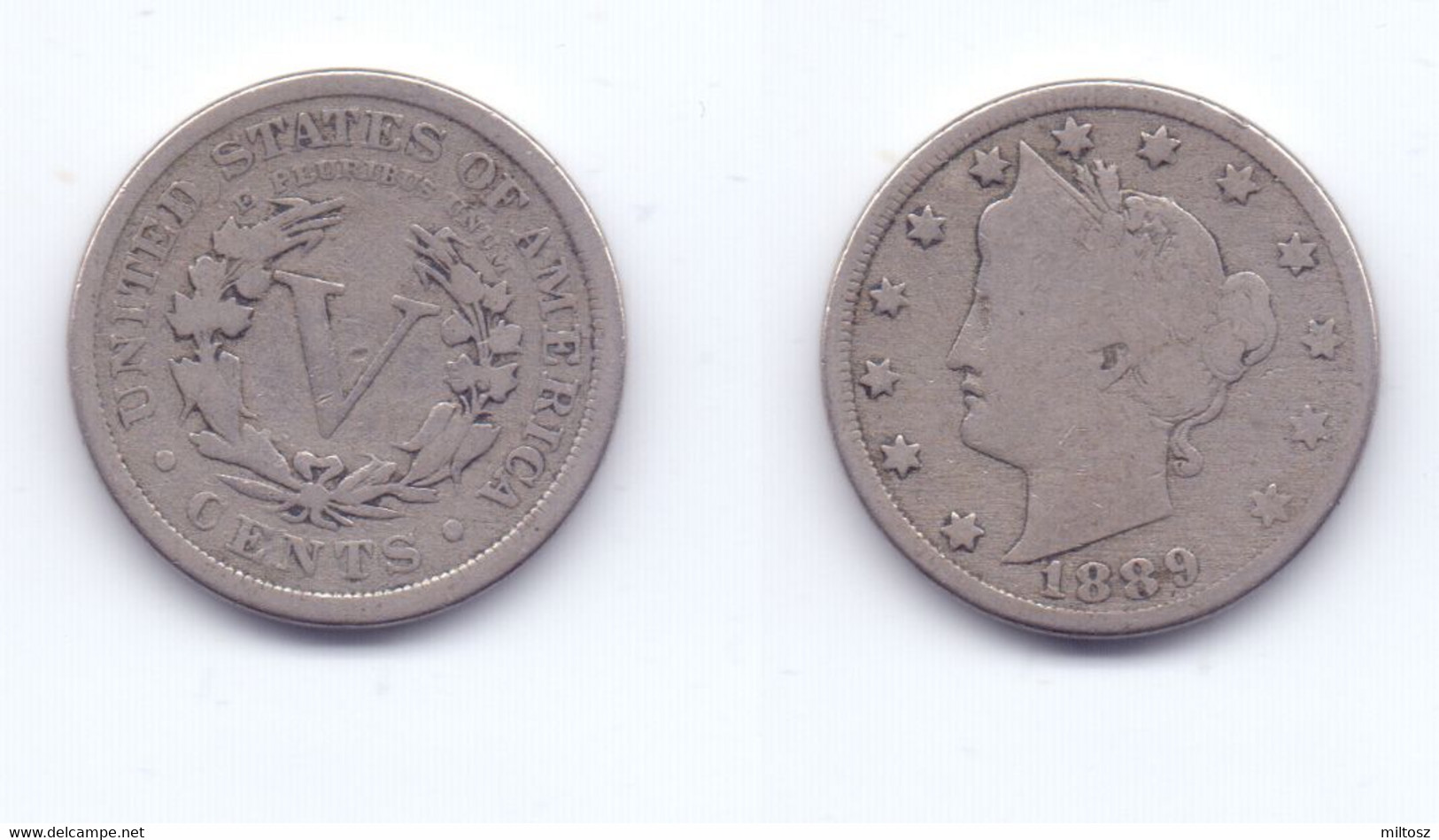 U.S.A. 5 Cents 1889 - 1883-1913: Liberty