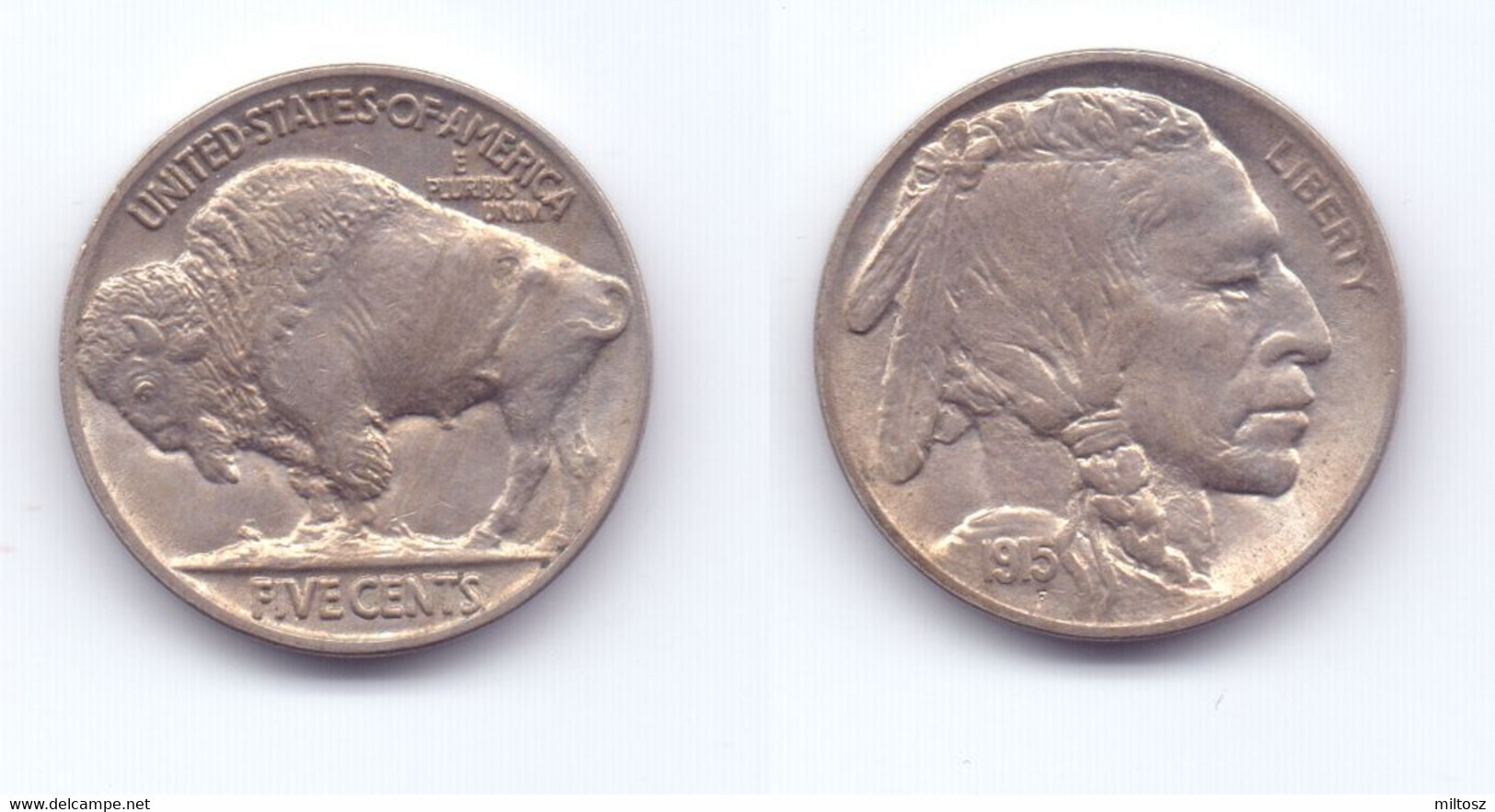 U.S.A. 5 Cents 1915 - 1913-1938: Buffalo