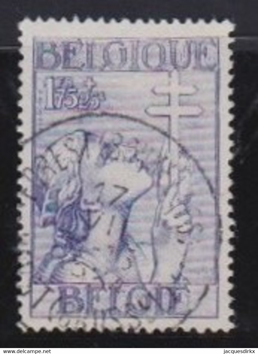 Belgie  .   OBP    .   382     .     O        .    Gestempeld     .   /   .   Oblitéré - Used Stamps