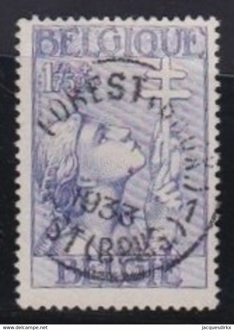 Belgie  .   OBP    .   382     .     O        .    Gestempeld     .   /   .   Oblitéré - Used Stamps