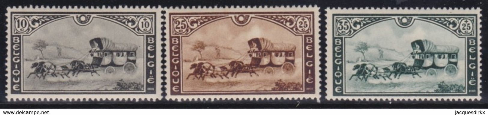 Belgie  .   OBP  .    407/409       .    *   .   Ongebruikt Met Gom   .    /  .   Neuf Avec Gomme - Unused Stamps