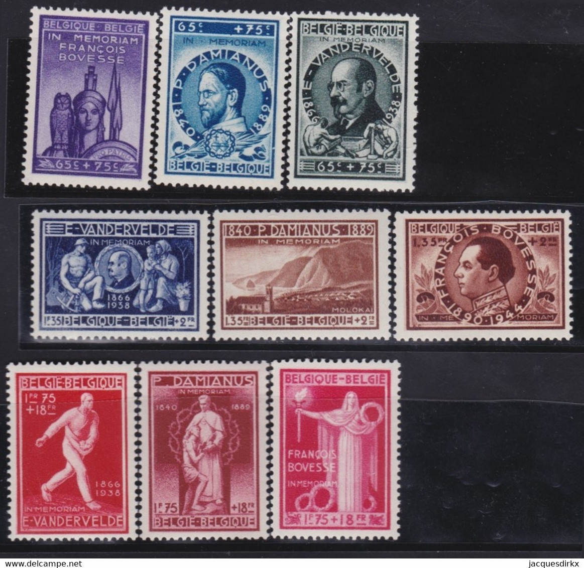Belgie  .   OBP  .    728/736     .   **   .    Postfris  .    /  .   Neuf SANS Charnière - Unused Stamps