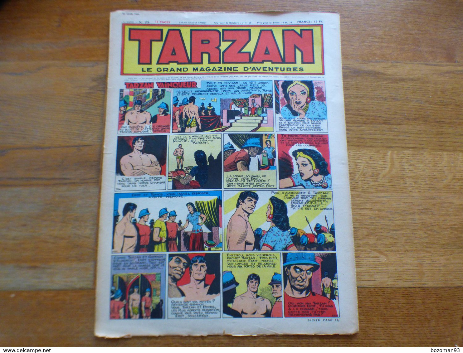 JOURNAL TARZAN N° 196  BUFFALO BILL + L'EPERVIER - Tarzan