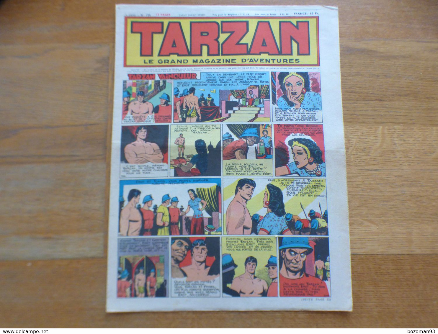 JOURNAL TARZAN N° 196  BUFFALO BILL + L'EPERVIER - Tarzan