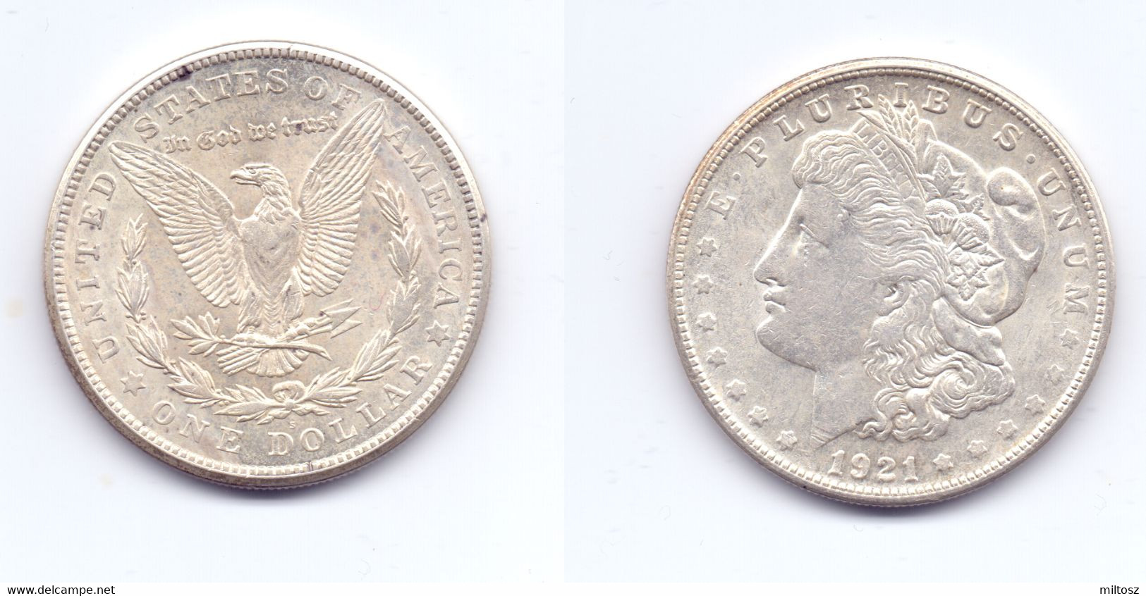 U.S.A. 1 Dollar 1921 S - 1878-1921: Morgan