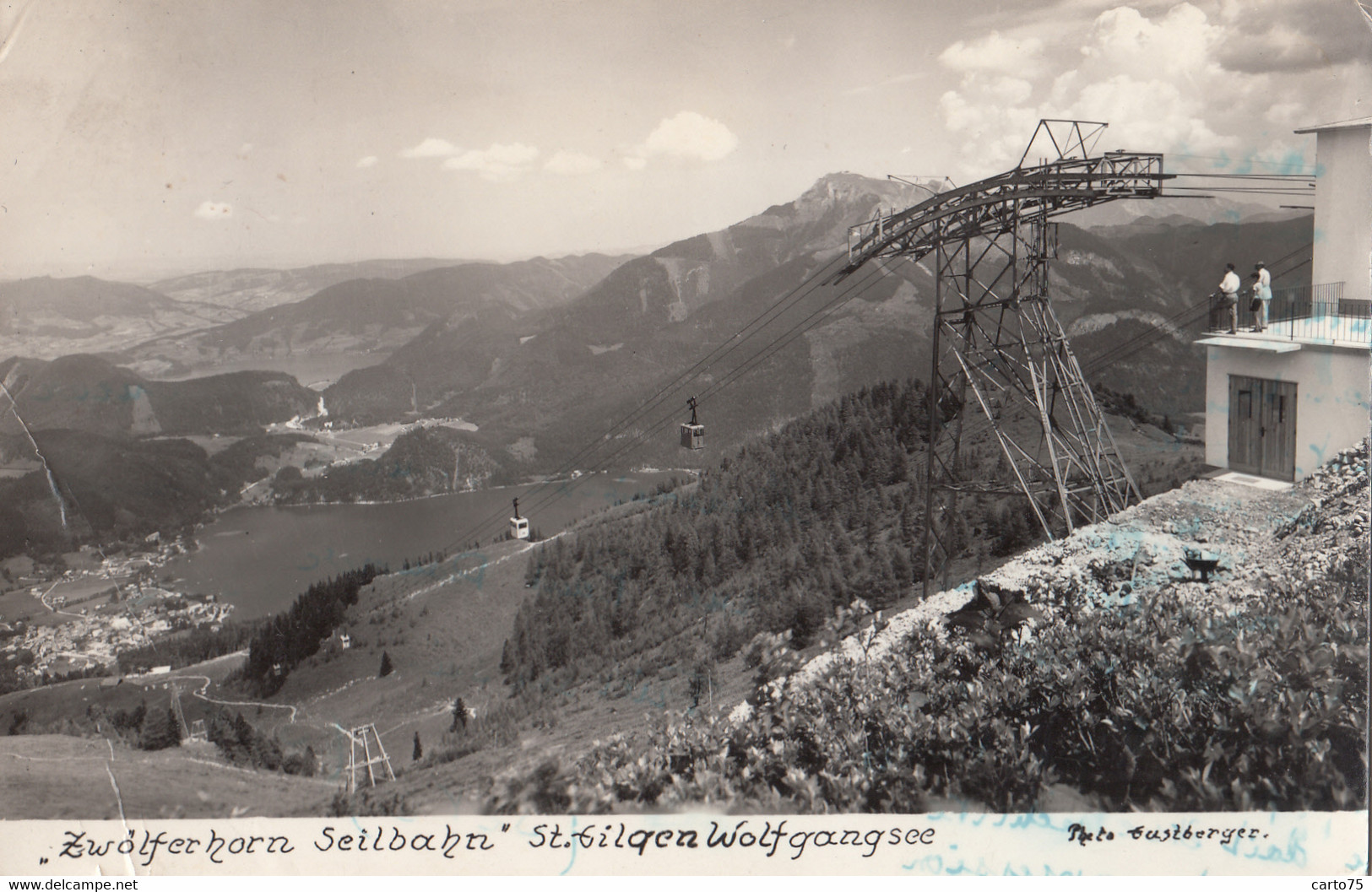 Autriche - St. Gilgen Wolfgangsee - Zwolferhorn Seilbahn - Photo Gustberger - Ski Téléphérique - St. Gilgen