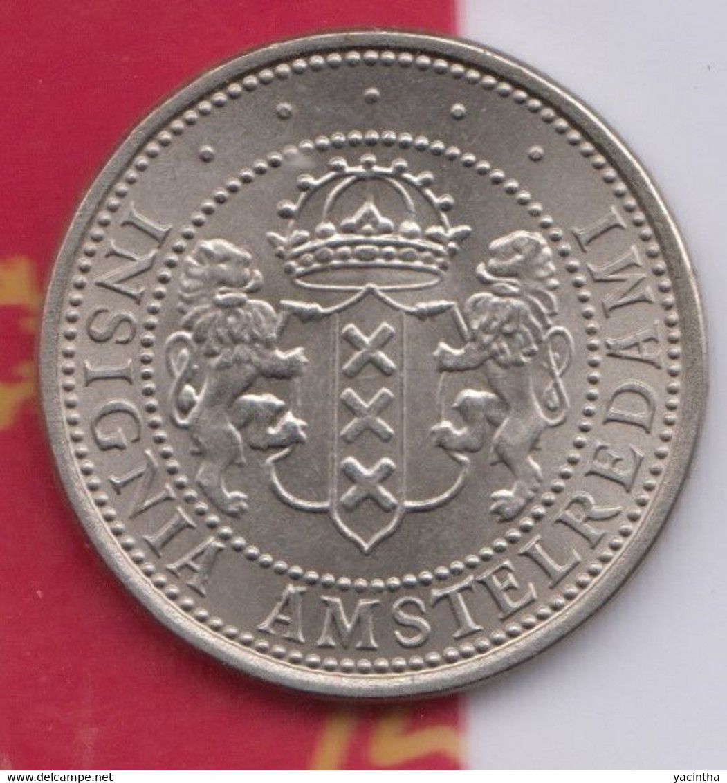 Amsterdam : 1275 - 1975     700 Jaar Mokum   700 Florijn    (1014) - Souvenir-Medaille (elongated Coins)