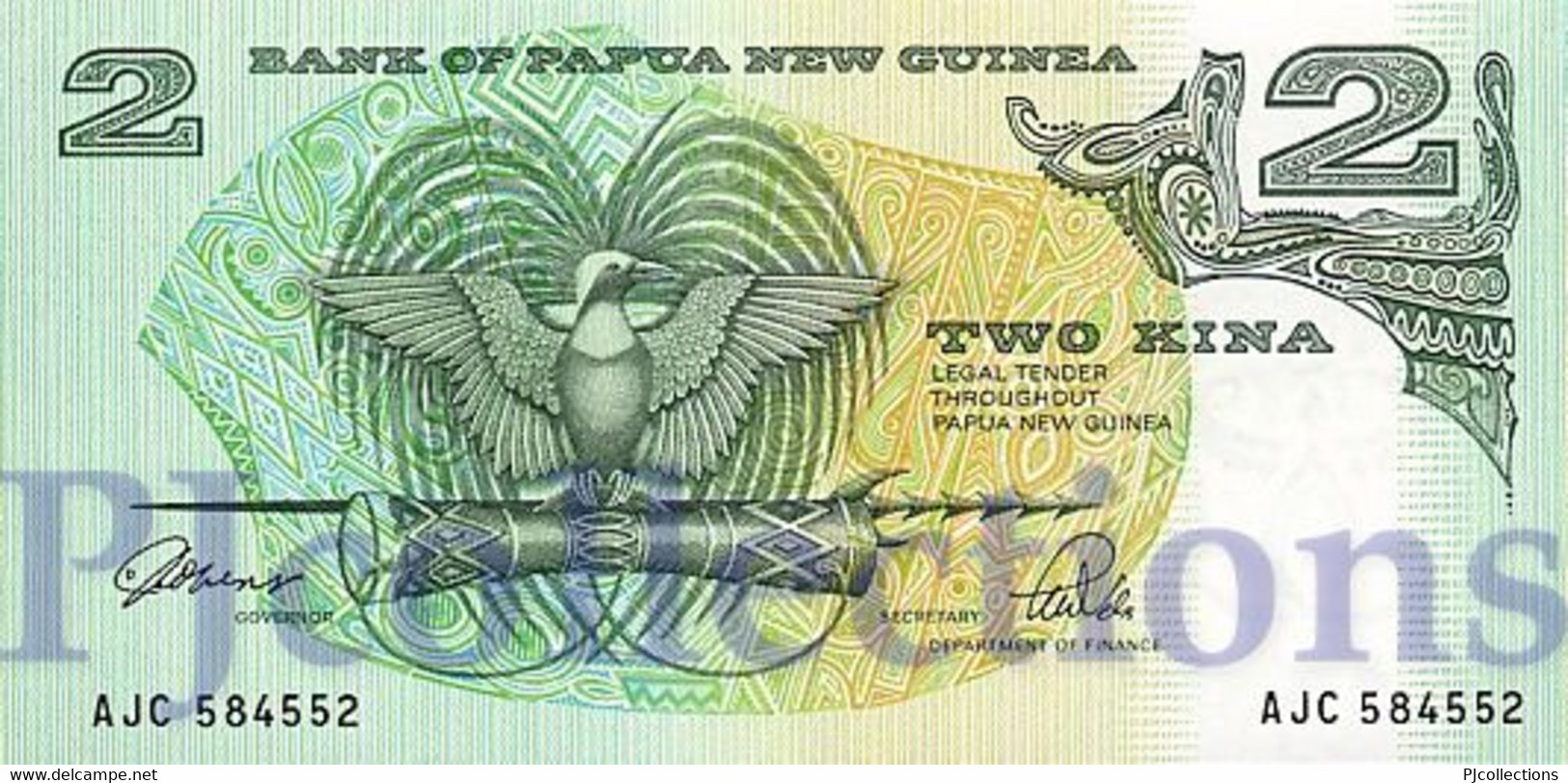 PAPUA NEW GUINEA 2 KINA 1981 PICK 5a UNC - Papua Nuova Guinea