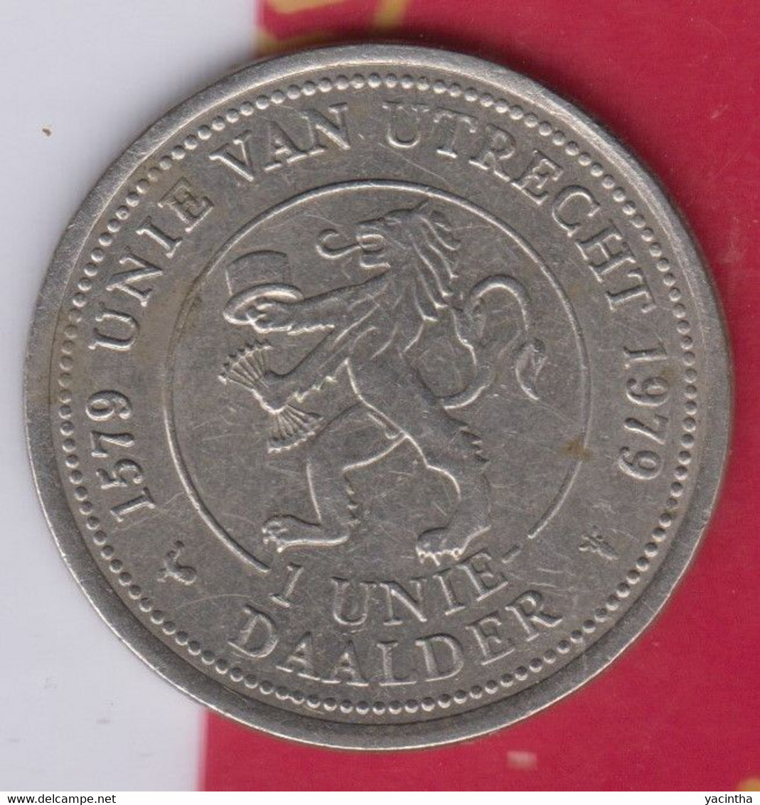 1 Unie Daalder  . Unie Van Utrecht  1979      (1016) - Souvenir-Medaille (elongated Coins)