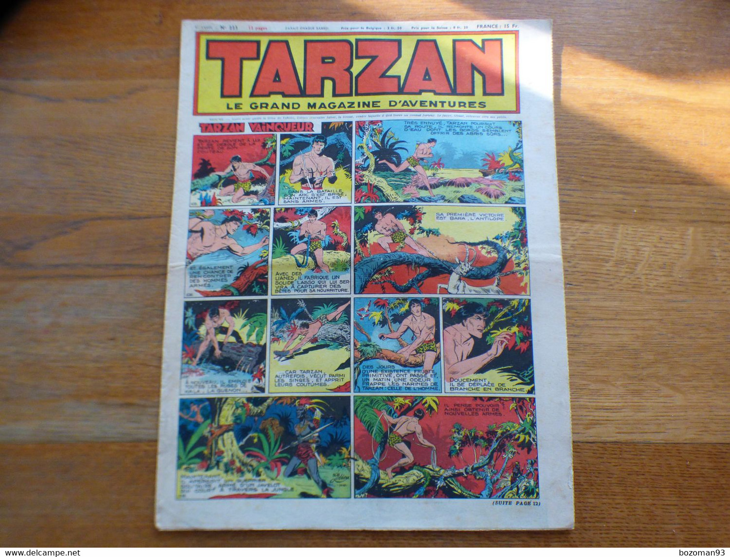 JOURNAL TARZAN N° 223    BUFFALO BILL + L'EPERVIER - Tarzan