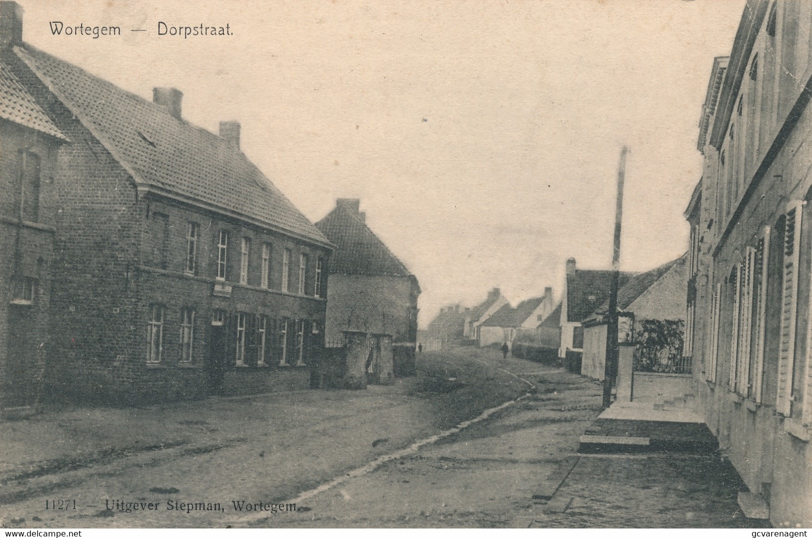 WORTEGEM  DORPSTRAAT        2 SCANS - Wortegem-Petegem