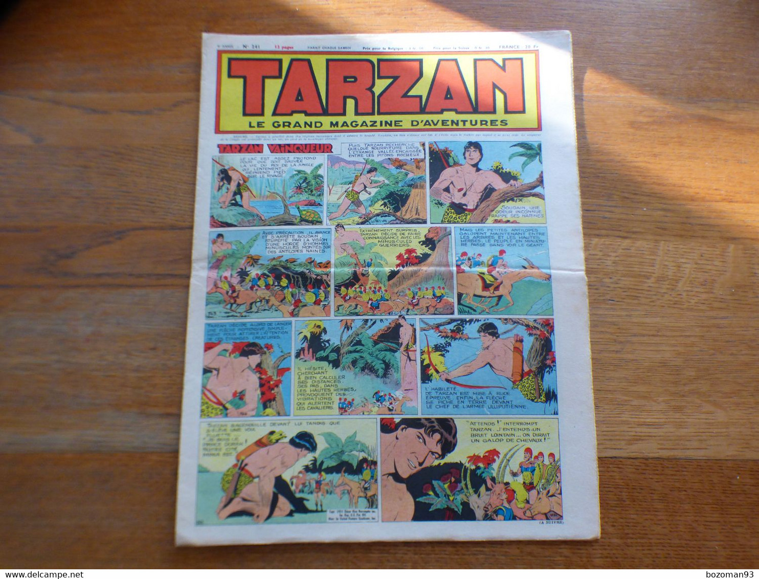 JOURNAL TARZAN N° 241    BUFFALO BILL + L'EPERVIER - Tarzan
