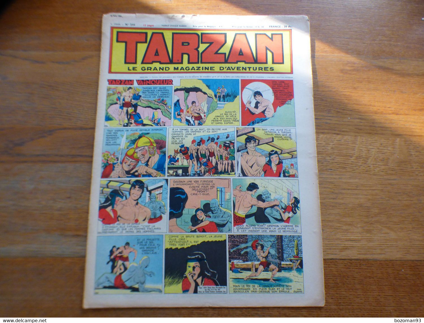 JOURNAL TARZAN N° 244    BUFFALO BILL + L'EPERVIER - Tarzan