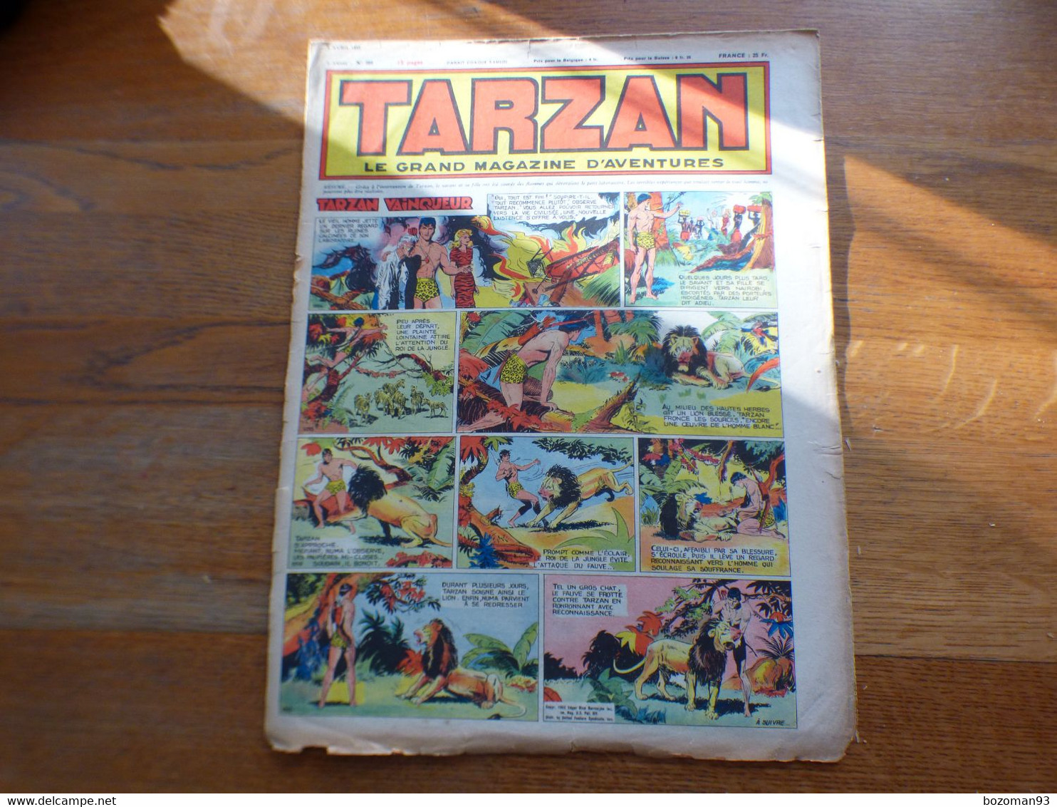 JOURNAL TARZAN N° 289   BUFFALO BILL + ALAIN METEOR - Tarzan