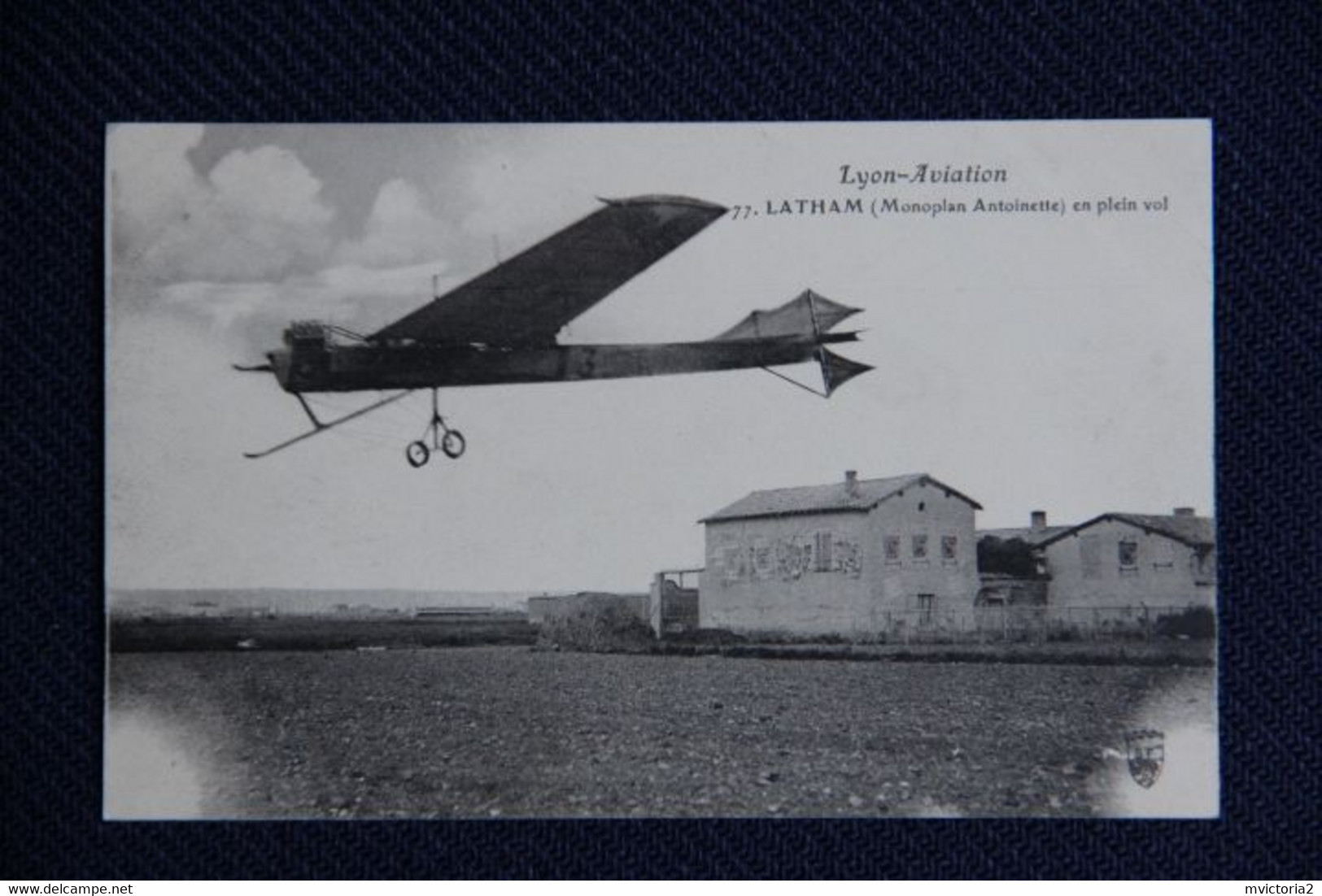 LYON AVIATION : LATHAM, Monoplan ANTOINETTE En Plein Vol - ....-1914: Voorlopers