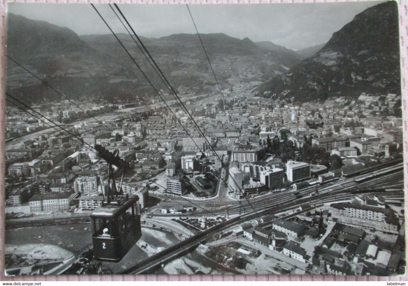 ITALY ITALIA SUD TIROL BOLZANO BOZEN CABLE CAR VIRGOLO PHOTO POSTCARD ANSICHTSKARTE CARTE POSTALE POSTKARTE CARTOLINA - Busto Arsizio