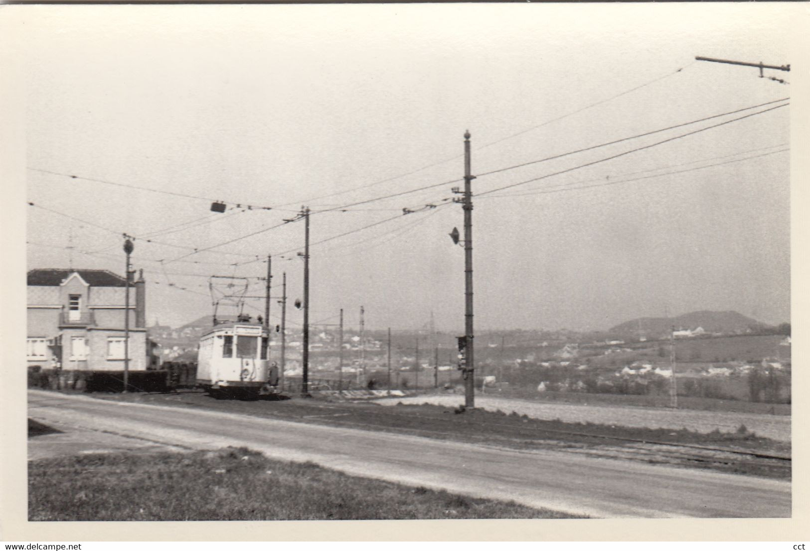 Carnières - Collarmont Morlanwelz   Fin De La Montée En Site Propre Vers Anderlues    TRAM  TRAMWAY - Morlanwelz