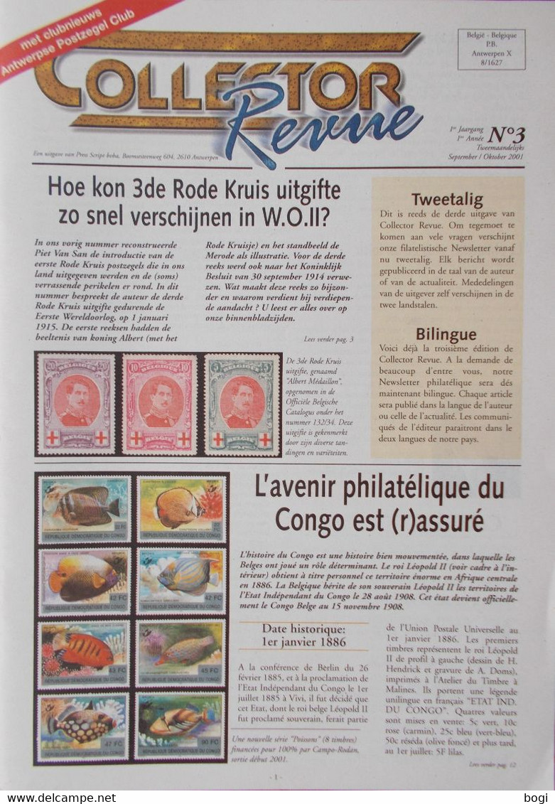 Collector Revue Nr. 3 Uit Jaar 2001 - Nederlands (vanaf 1941)