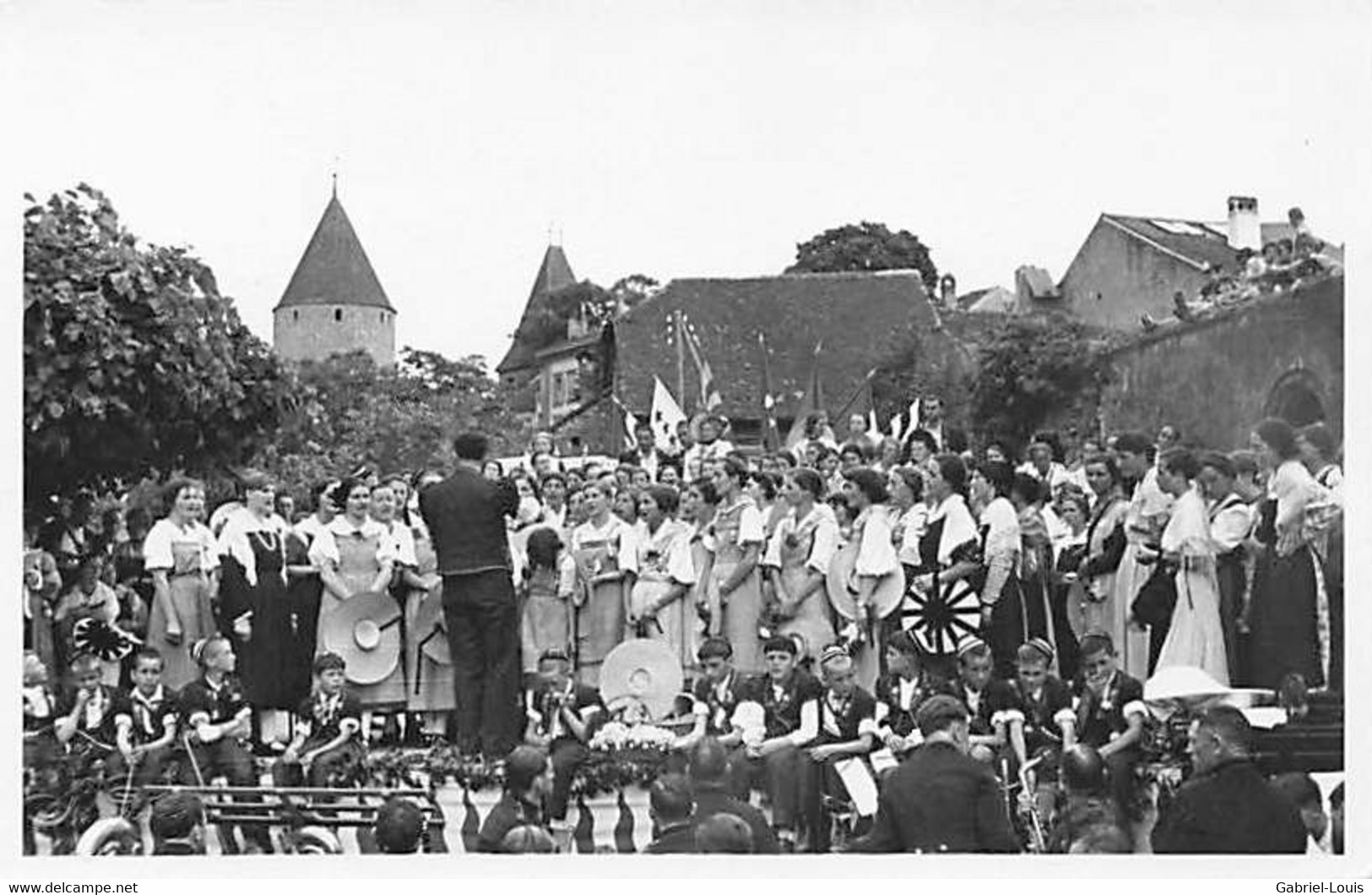 Estavayer-le-Lac  Fête Des Costumes 1937 Glasson - Estavayer