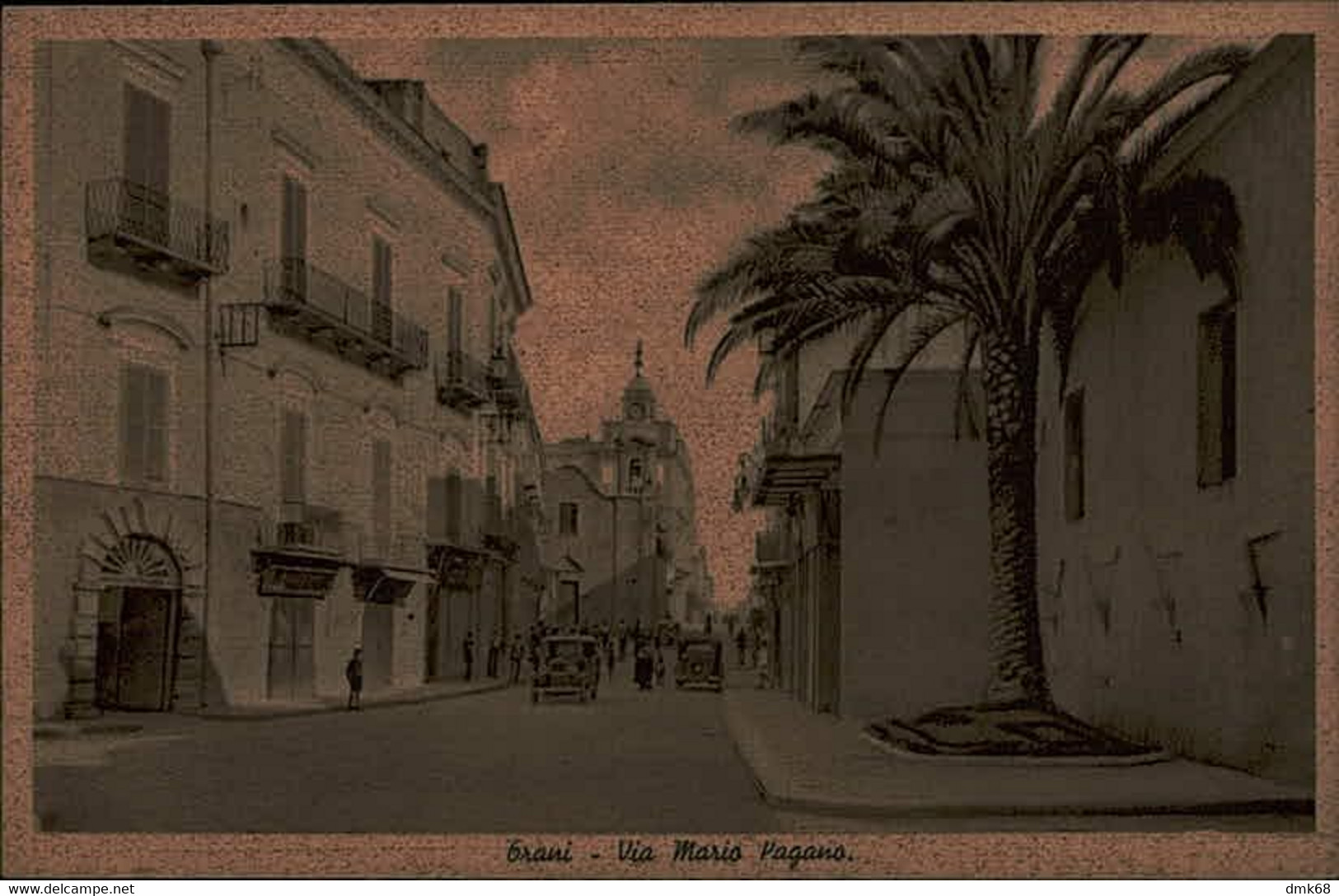 TRANI - VIA MARIO PAGANO - EDIZIONE BARCA - 1930s  (13240) - Trani