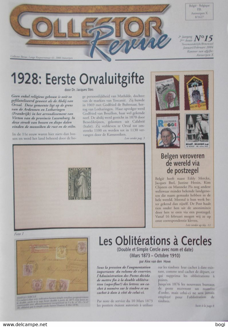 Collector Revue Nr. 15 Uit Jaar 2004 - Néerlandais (àpd. 1941)