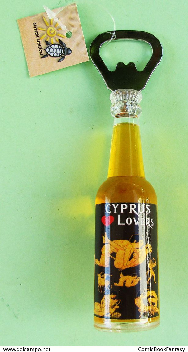 2 X Cyprus Lovers Fridge Magnets & Bottle Openers - Souvenirs - New - Altri & Non Classificati