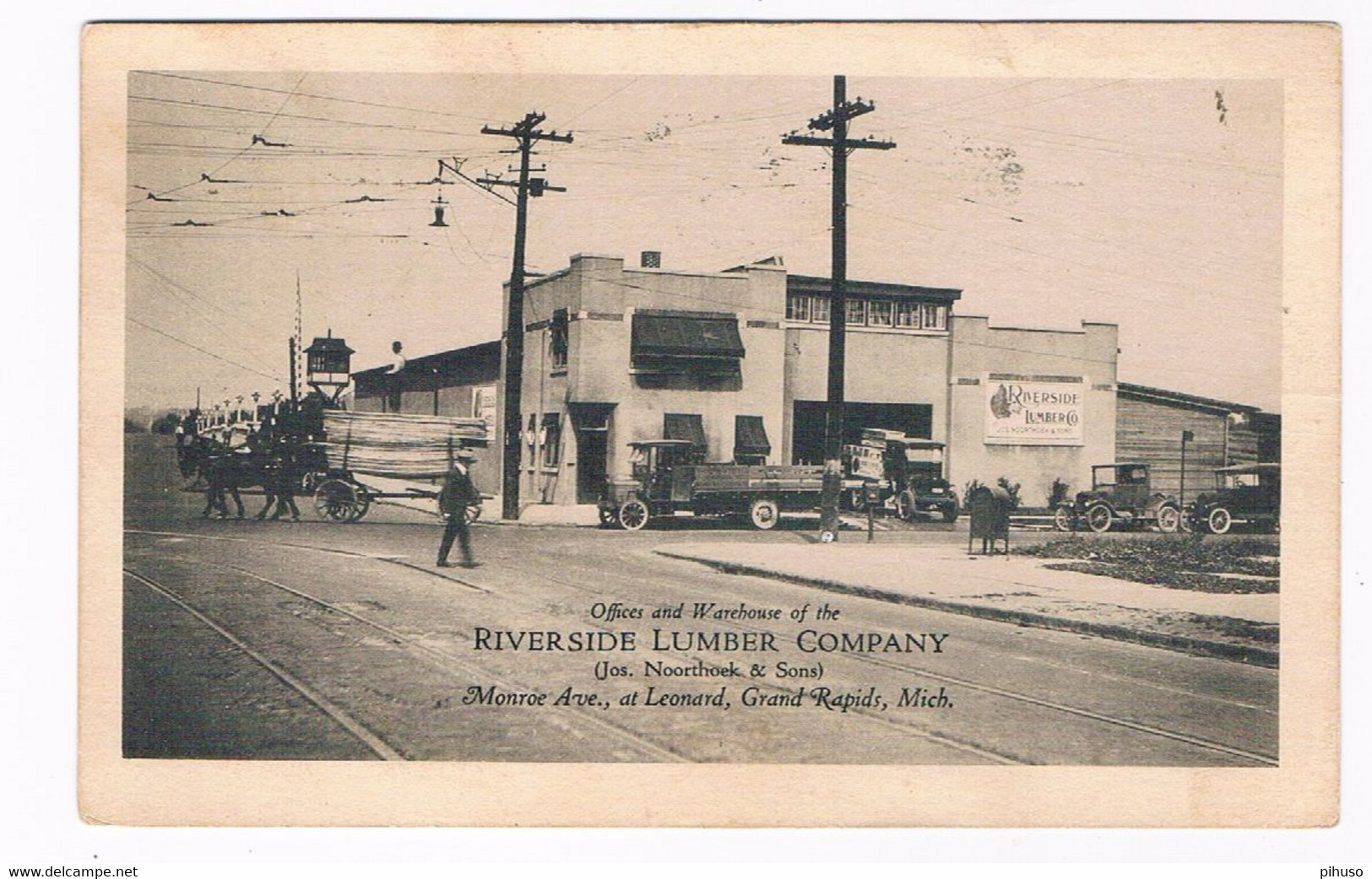 US-888  LEONARD : Riverside Lumber Compagny - Grand Rapids