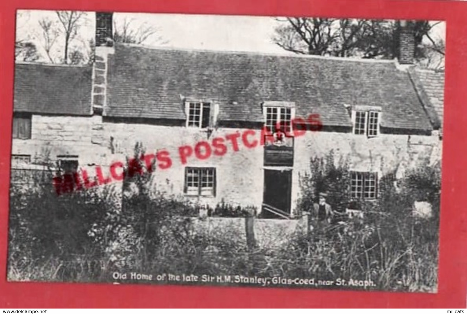 ST ASAPH   OLD HOME OF EXPLORER  H M STANLEY - Denbighshire
