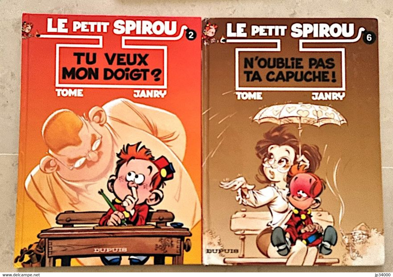 Lot De 2 Albums LE PETIT  SPIROU 2 Et 6 éditions DUPUIS (état Correct) - Spirou Et Fantasio