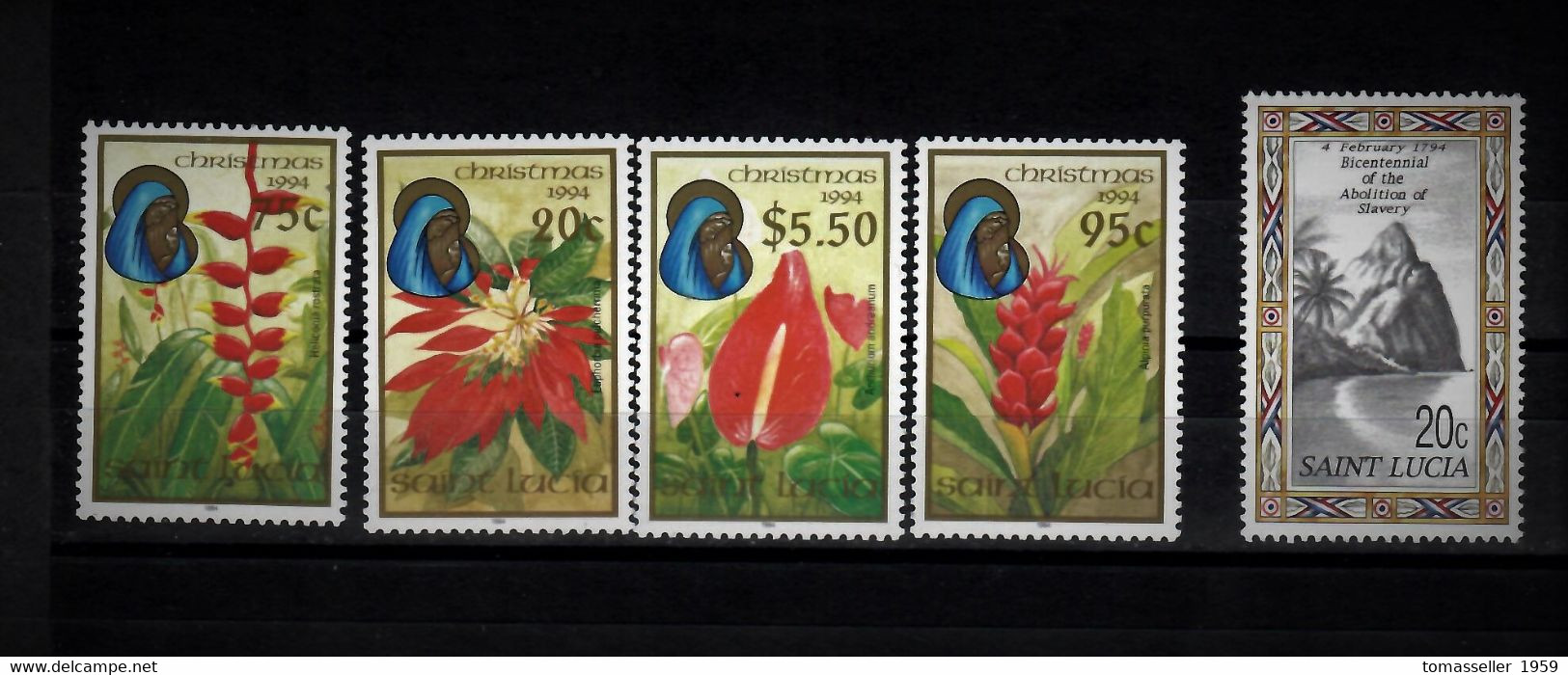 St.Lucia-14!!!   Years (1993,1995-2007) Full Sets.Almost 70 Issues.MNH** - St.Lucia (1979-...)