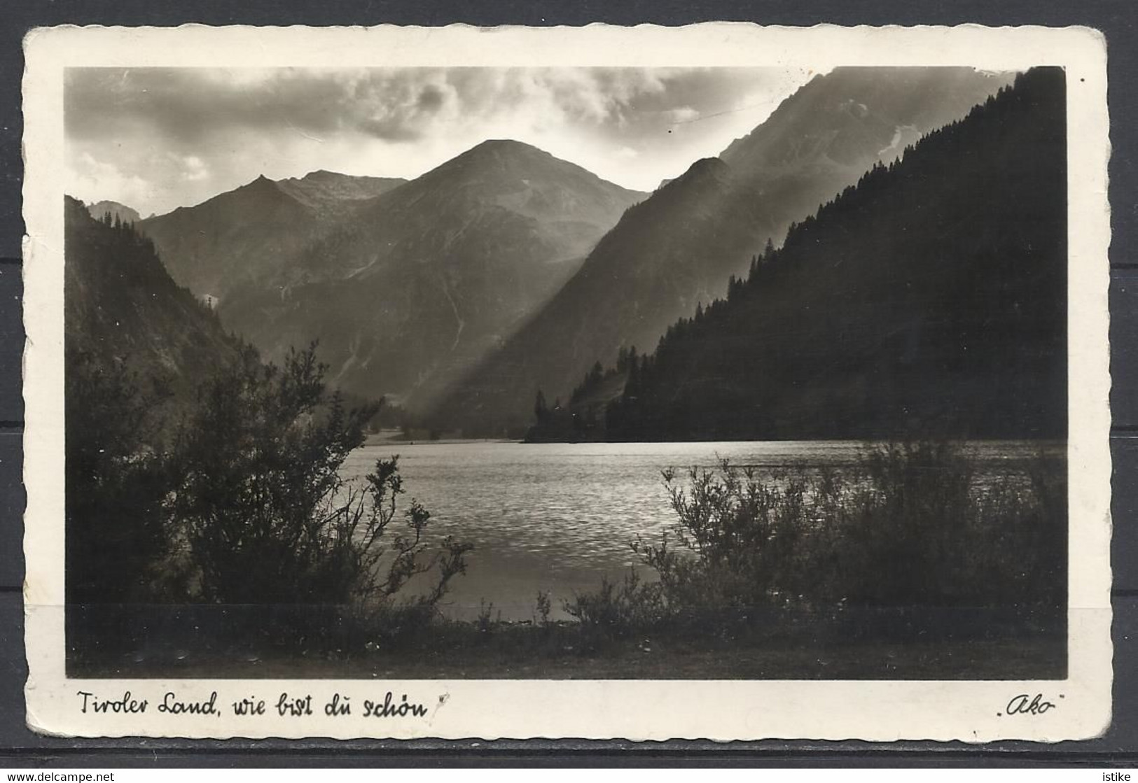 Austria, Vilsalpsee, Tannheimer-Tal,1952. - Tannheim