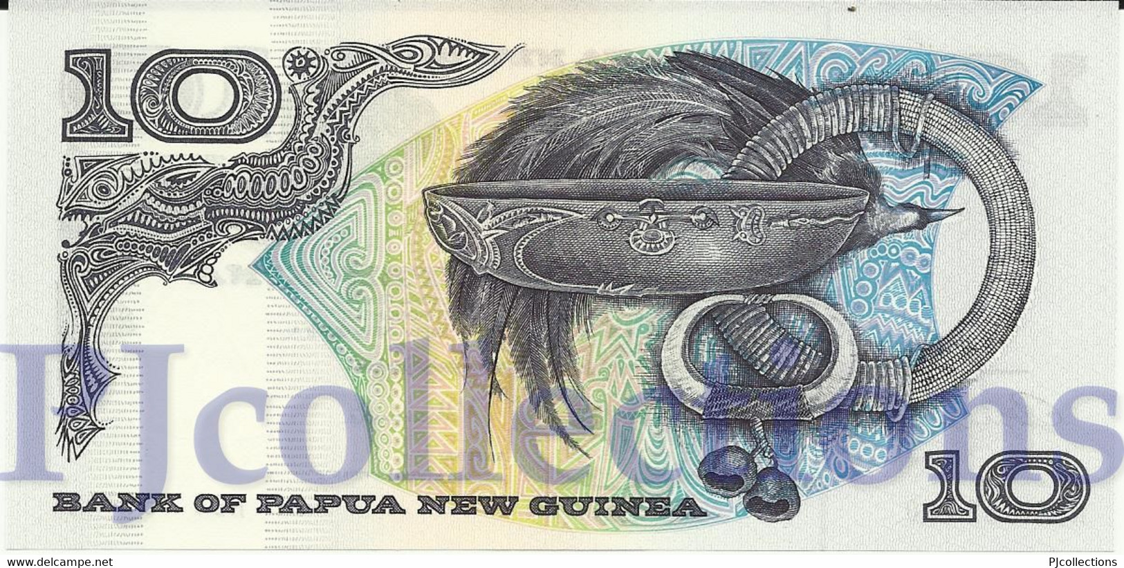 PAPUA NEW GUINEA 10 KINA 1985 PICK 7 UNC - Papua Nuova Guinea