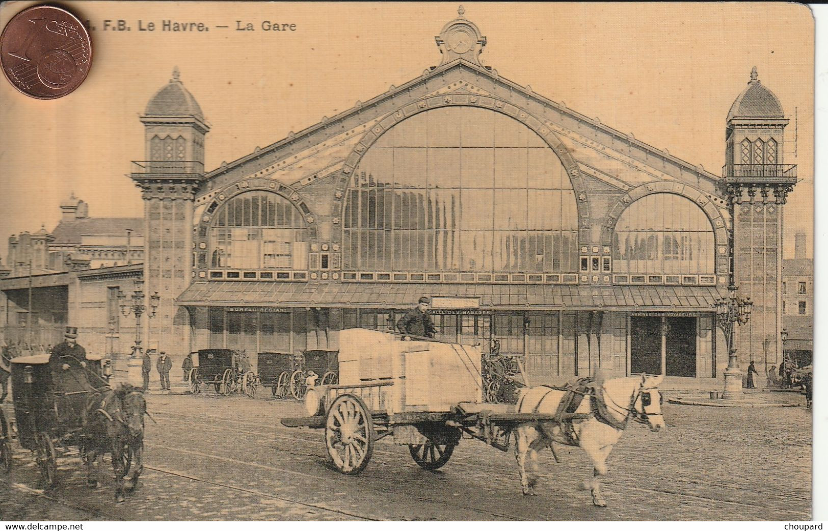 76 - Carte Postale Ancienne De  LE HAVRE    La Gare - Station