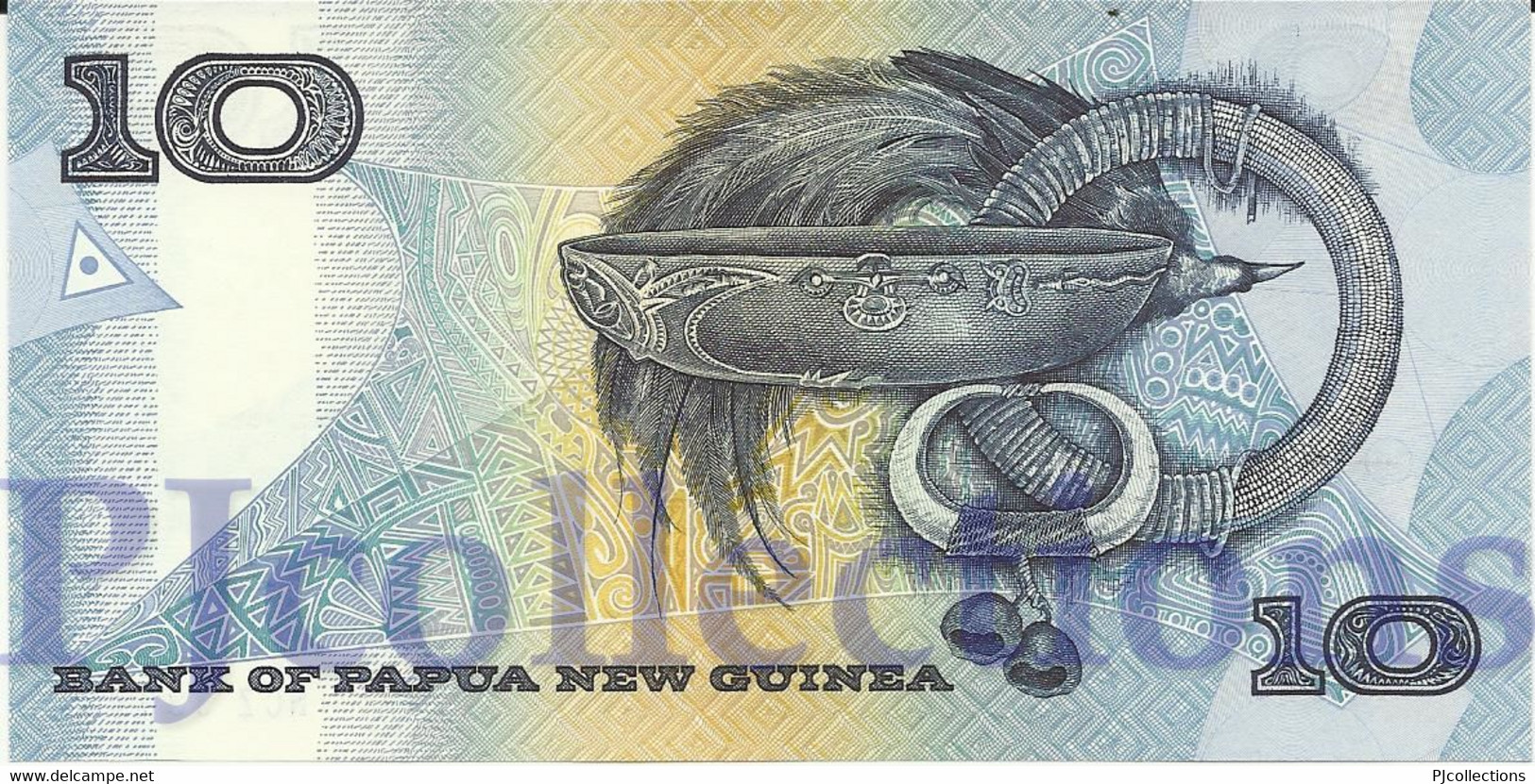 PAPUA NEW GUINEA 10 KINA 1988 PICK 9b UNC - Papoea-Nieuw-Guinea