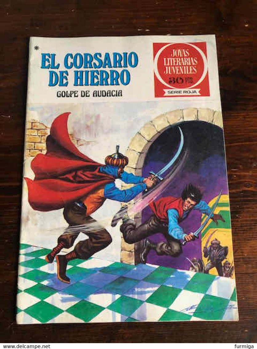 JOYAS LITERARIAS JUVENILES Serie Roja N. 51 El Corsario De Hierro - Golpe De Audacia - Sonstige & Ohne Zuordnung